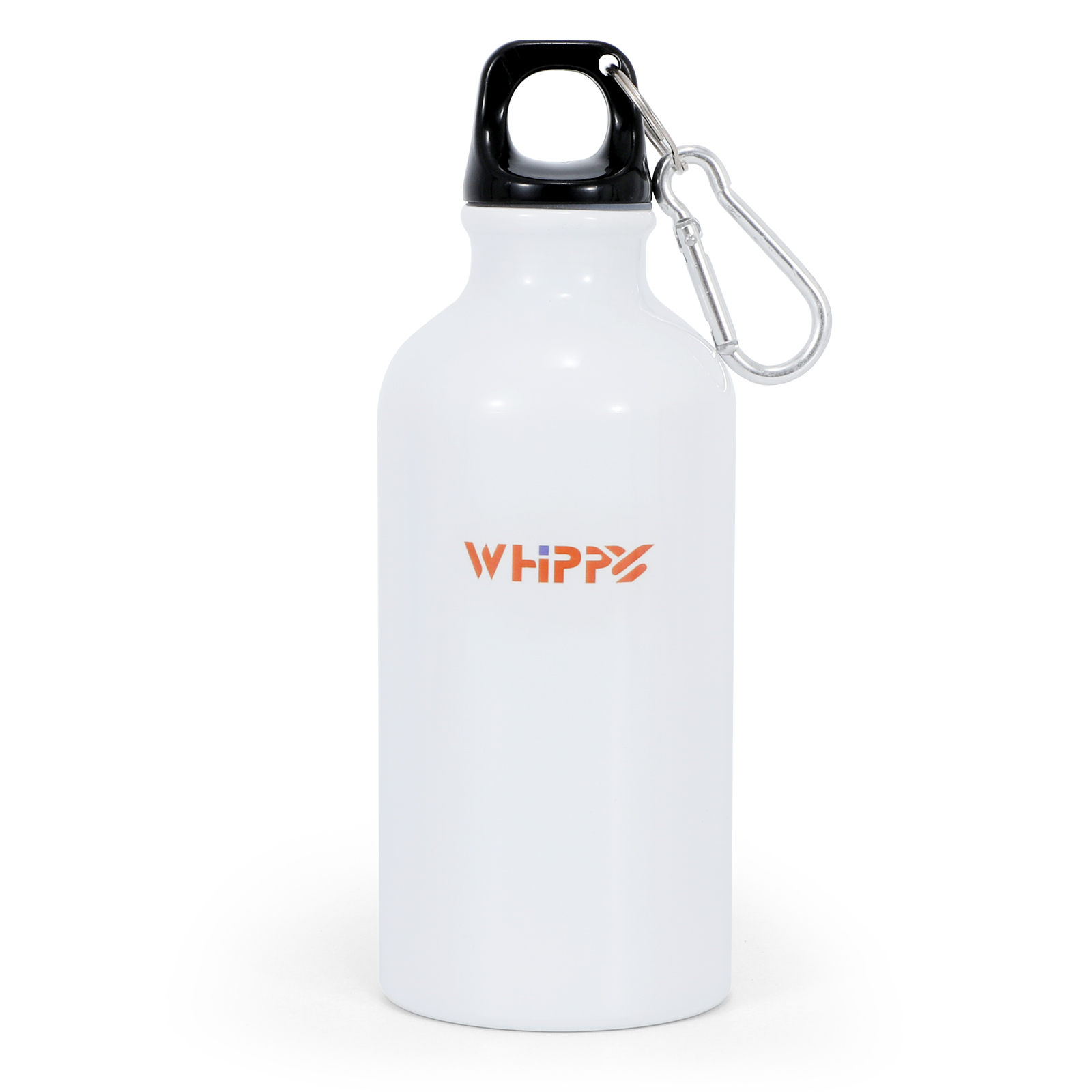 WHIPPY Aluminum Water Bottle 17 oz Aluminum Bike Water Bottle Backpacking Water Bottles Reusable Bottles Sports Bottle Leak Proof Travel Bottles with Buckle and Twist Cap for Camping