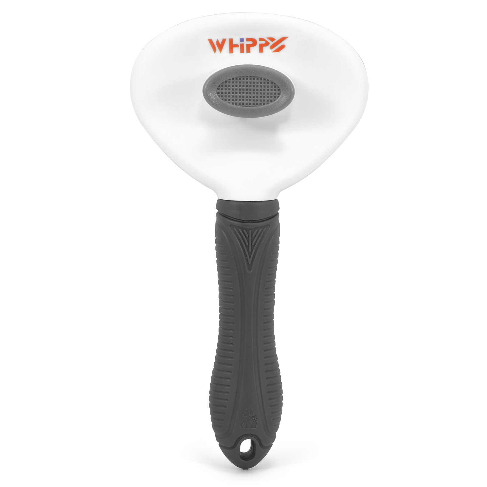 WHIPPY Self Cleaning Slicker Brush, Dog Cat Bunny Pet Grooming Shedding Brush - Easy to Remove Loose Undercoat, Pet Massaging Tool Suitable for Pets with Long or Short Hair